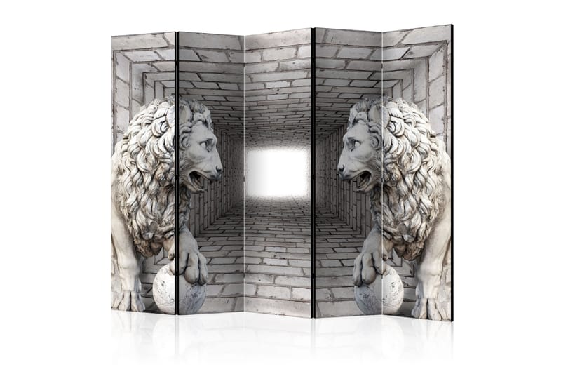 Rumsavdelare Stone Lions 225x172 - Artgeist sp. z o. o. - Inredning - Rumsavdelare - Vikskärm