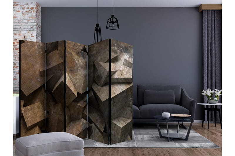 Rumsavdelare - Stone steps II 225x172 - Artgeist sp. z o. o. - Inredning - Rumsavdelare - Vikskärm