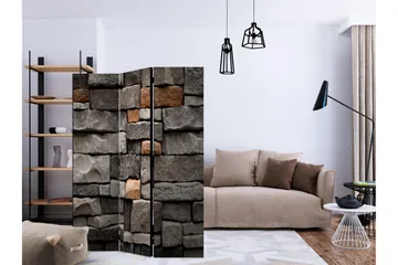 Rumsavdelare - Stony Stronghold 135x172 - Artgeist sp. z o. o. - Inredning - Rumsavdelare - Vikskärm