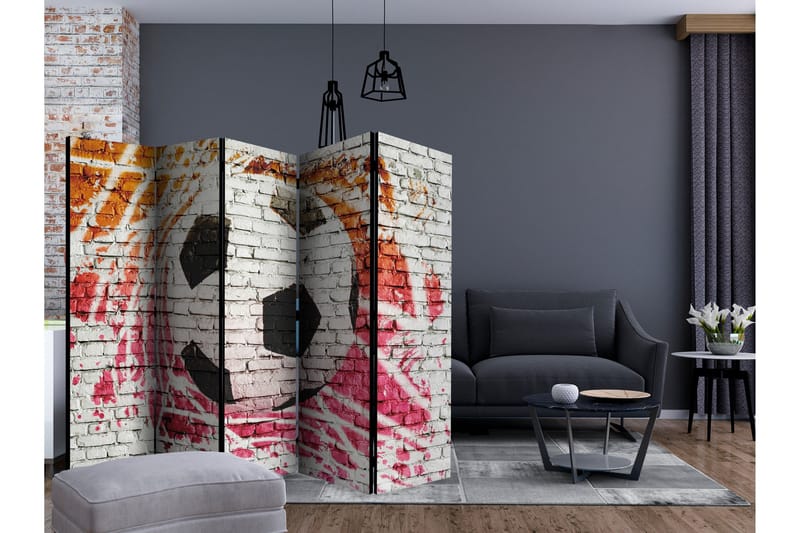 Rumsavdelare - Street football II 225x172 - Artgeist sp. z o. o. - Inredning - Rumsavdelare - Vikskärm