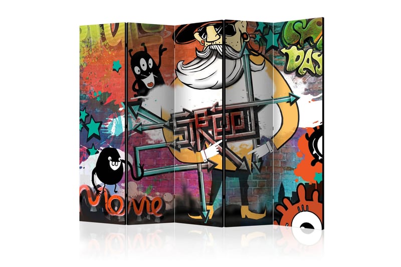 Rumsavdelare - Street movie II 225x172, Artgeist sp. z o. o.