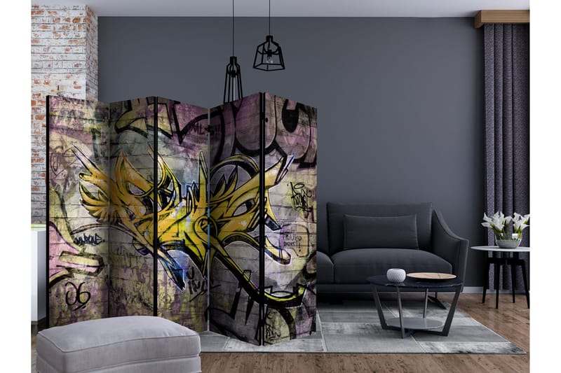 Rumsavdelare - Stunning graffiti II 225x172 - Artgeist sp. z o. o. - Inredning - Rumsavdelare - Vikskärm