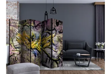 Rumsavdelare - Stunning graffiti II 225x172 - Artgeist sp. z o. o. - Inredning - Rumsavdelare - Vikskärm