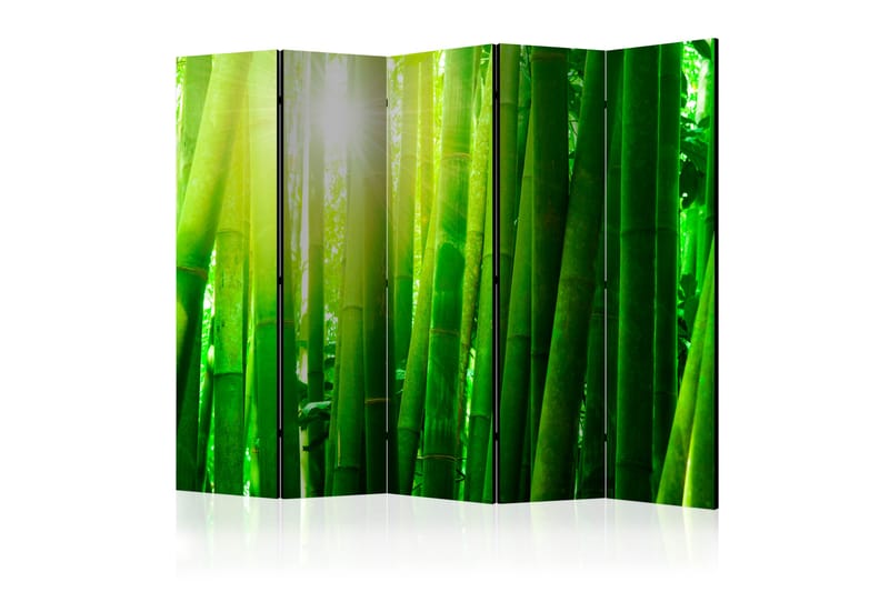 Rumsavdelare Sun and Bamboo II 225x172 cm - Artgeist sp. z o. o. - Inredning - Rumsavdelare - Vikskärm