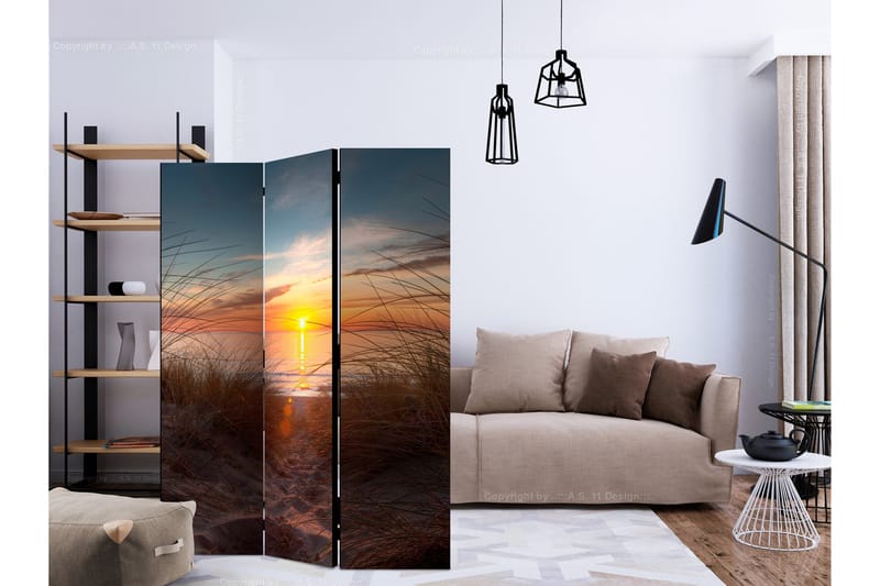 Rumsavdelare Sunset over the Atlantic Ocean 135x172 cm - Artgeist sp. z o. o. - Inredning - Rumsavdelare - Vikskärm