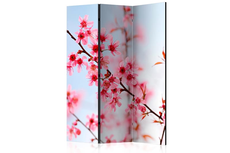 Rumsavdelare - Symbol of Japan - sakura flowers 135x172 - Artgeist sp. z o. o. - Inredning - Rumsavdelare - Vikskärm