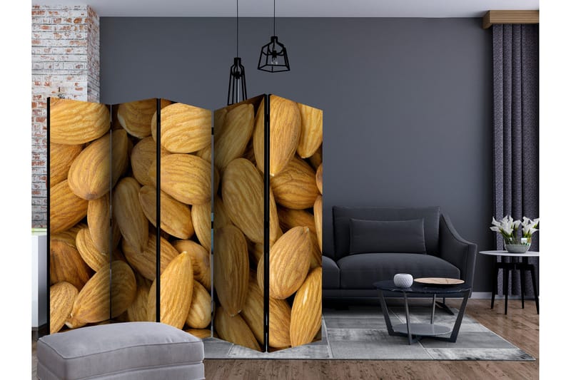 Rumsavdelare Tasty Almonds II 225x172 cm - Artgeist sp. z o. o. - Inredning - Rumsavdelare - Vikskärm