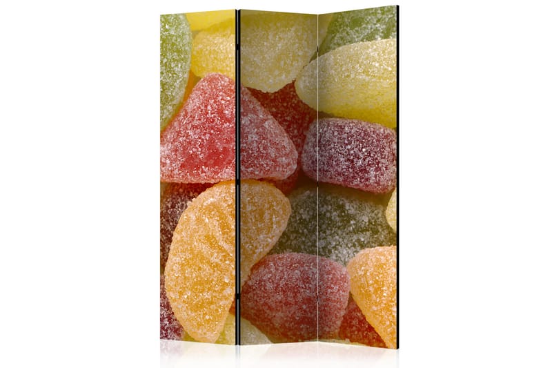 Rumsavdelare Tasty Fruit Jellies 135x172 cm - Artgeist sp. z o. o. - Inredning - Rumsavdelare - Vikskärm
