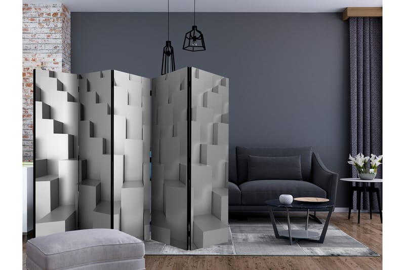 Rumsavdelare - Temple of Abstraction II 225x172 - Artgeist sp. z o. o. - Inredning - Rumsavdelare - Vikskärm