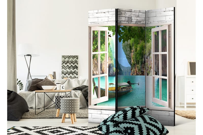 Rumsavdelare Thai Paradise 135x172 - Artgeist sp. z o. o. - Inredning - Rumsavdelare - Vikskärm