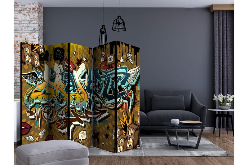 Rumsavdelare - That's cool II 225x172 - Artgeist sp. z o. o. - Inredning - Rumsavdelare - Vikskärm
