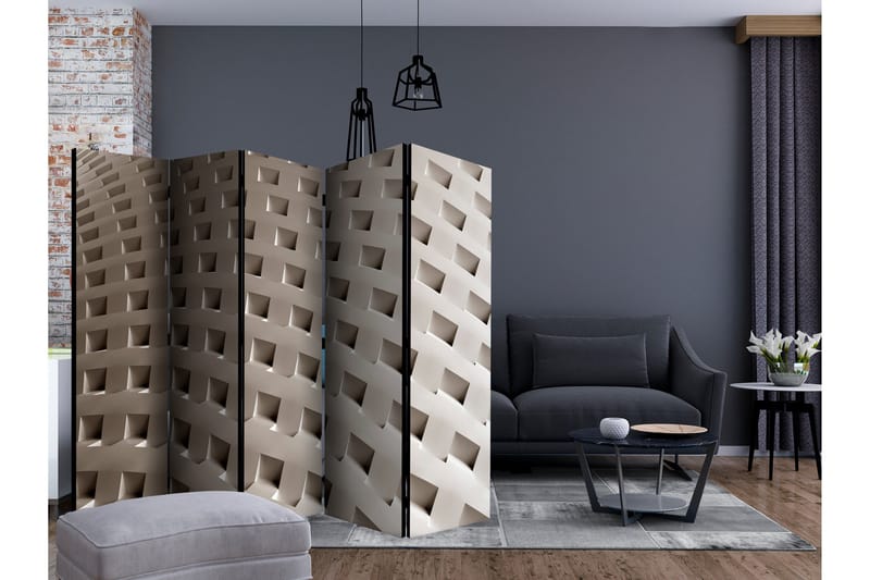 Rumsavdelare - The Construction of Modernity II 225x172 - Artgeist sp. z o. o. - Inredning - Rumsavdelare - Vikskärm