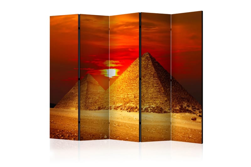 Rumsavdelare - The Giza Necropolis - sunset II 225x172 - Artgeist sp. z o. o. - Inredning - Rumsavdelare - Vikskärm