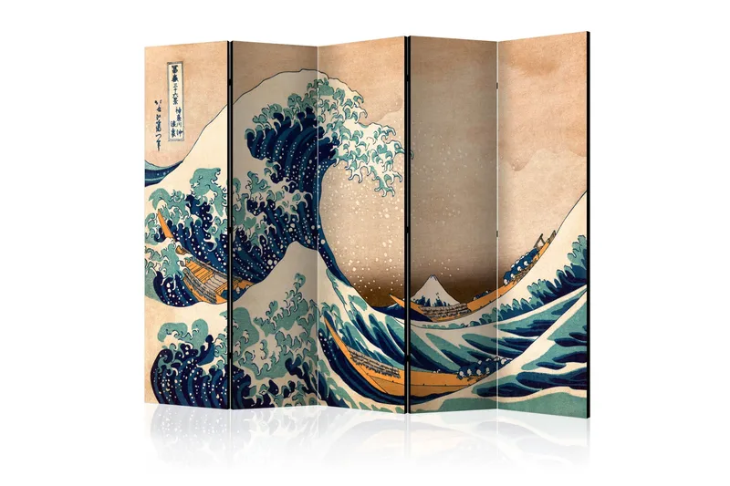 Rumsavdelare - The Great Wave off Kanagawa 225x172, Artgeist sp. z o. o.