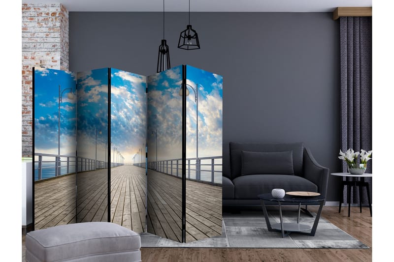 Rumsavdelare - The  pier II 225x172 - Artgeist sp. z o. o. - Inredning - Rumsavdelare - Vikskärm