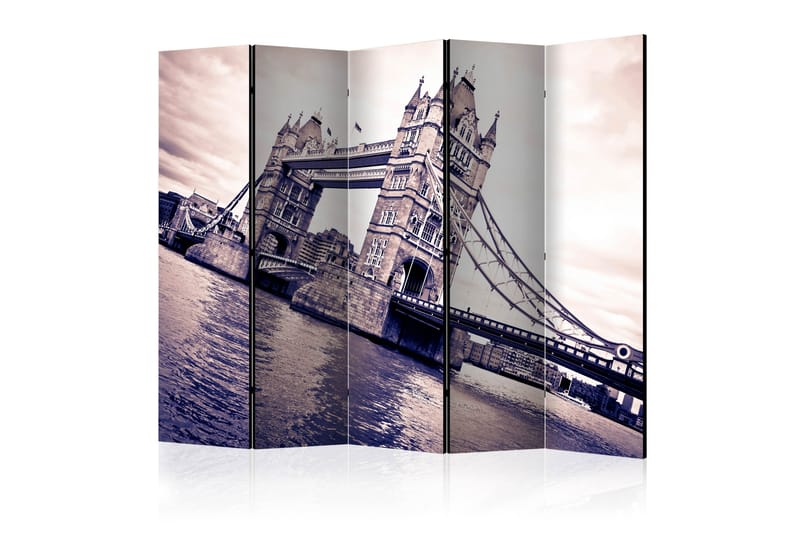 Rumsavdelare - Tower Bridge II 225x172 - Artgeist sp. z o. o. - Inredning - Rumsavdelare - Vikskärm