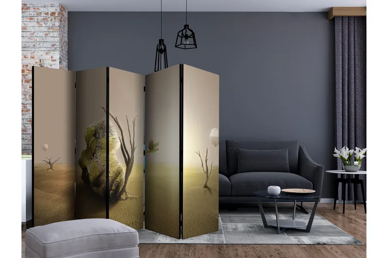 Rumsavdelare Trä 225x172 - Artgeist sp. z o. o. - Inredning - Rumsavdelare - Vikskärm