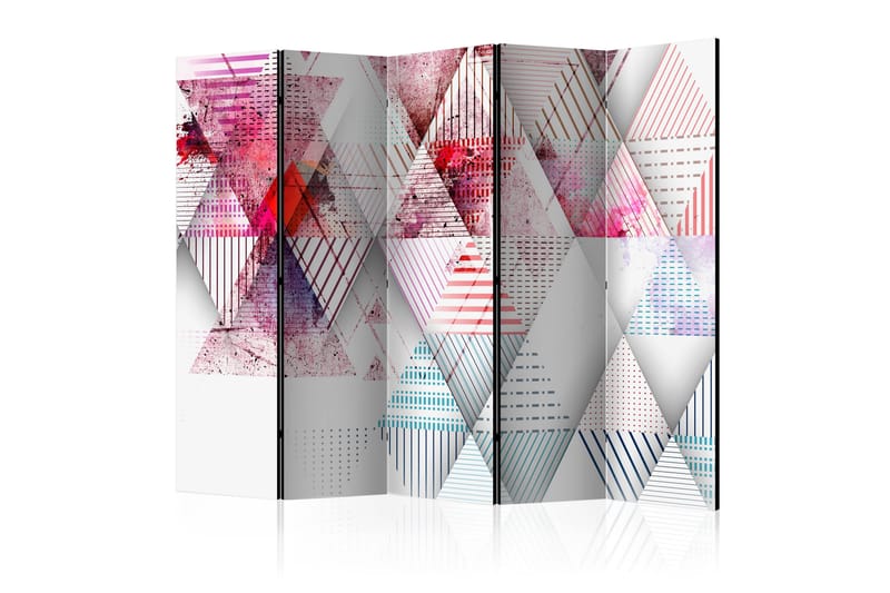 Rumsavdelare Triangular World II 225x172 cm - Artgeist sp. z o. o. - Inredning - Rumsavdelare - Vikskärm