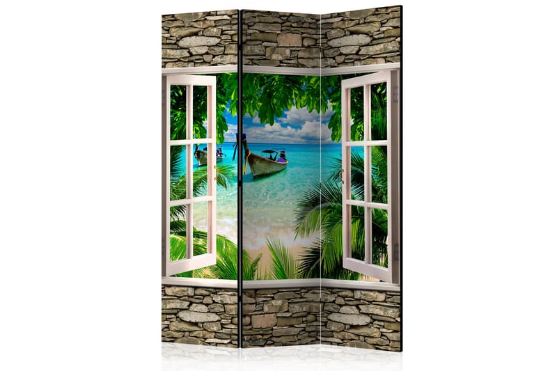 Rumsavdelare Tropical Beach 135x172 - Artgeist sp. z o. o. - Inredning - Rumsavdelare - Vikskärm