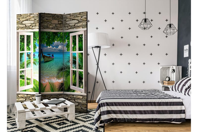 Rumsavdelare Tropical Beach 135x172 - Artgeist sp. z o. o. - Inredning - Rumsavdelare - Vikskärm