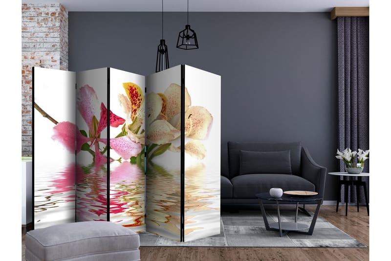 Rumsavdelare - Tropical flowers - orchid tree 225x172 - Artgeist sp. z o. o. - Inredning - Rumsavdelare - Vikskärm