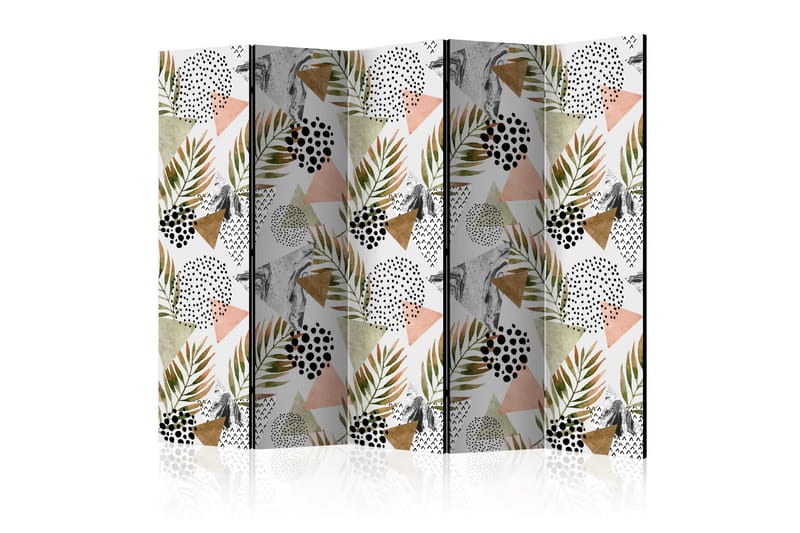 Rumsavdelare Tropical Geometry II 225x172 cm, Artgeist sp. z o. o.