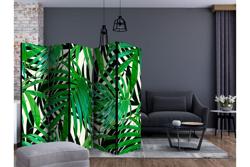 Rumsavdelare Tropical Leaves II 225x172 cm - Artgeist sp. z o. o. - Inredning - Rumsavdelare - Vikskärm