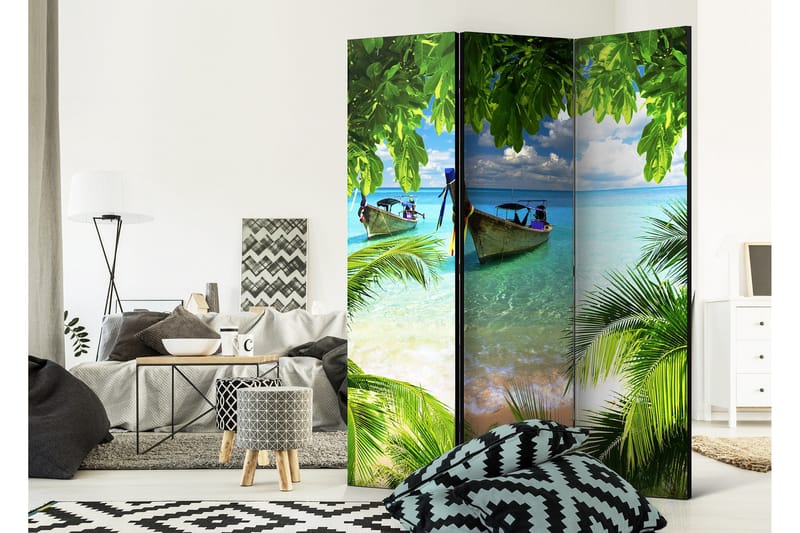 Rumsavdelare Tropical Paradise 135x172 - Artgeist sp. z o. o. - Inredning - Rumsavdelare - Vikskärm