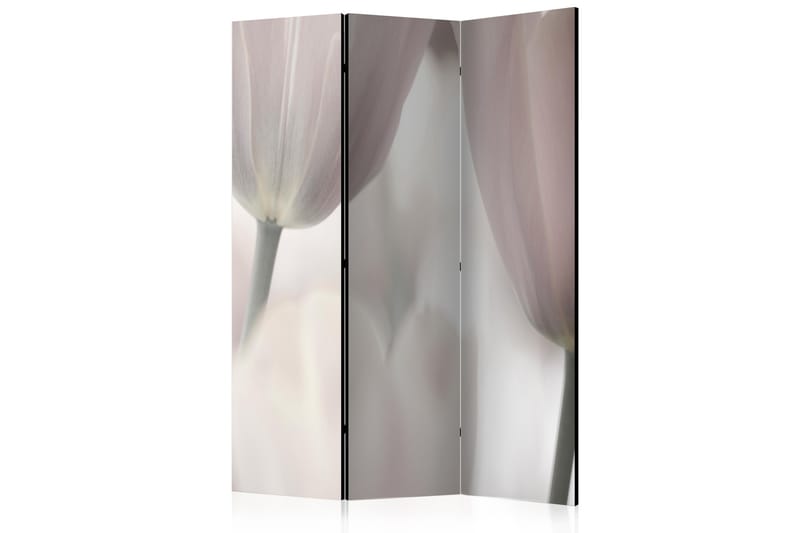 Rumsavdelare Tulips Fine Art - Black and White 135x172 cm - Artgeist sp. z o. o. - Inredning - Rumsavdelare - Vikskärm
