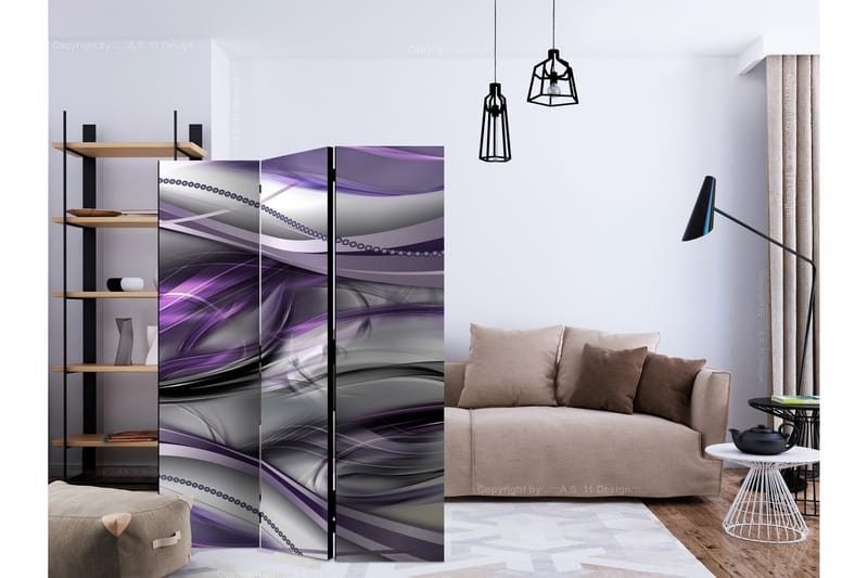 Rumsavdelare Tunnels Violet 135x172 cm - Artgeist sp. z o. o. - Inredning - Rumsavdelare - Vikskärm