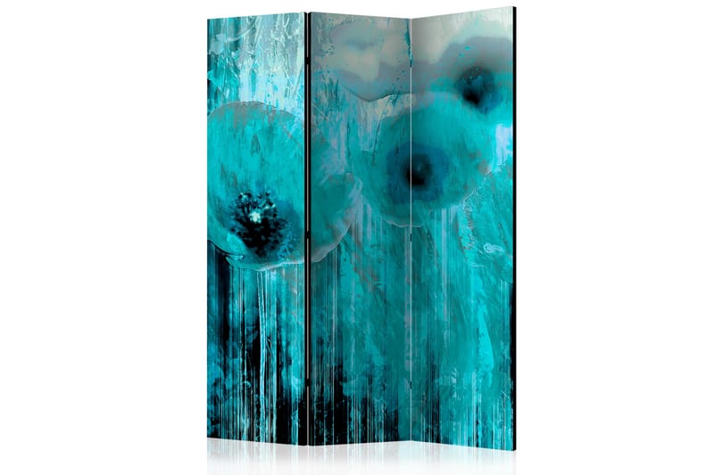 Rumsavdelare Turquoise Madness 135x172 cm - Artgeist sp. z o. o. - Vikskärm - Rumsavdelare