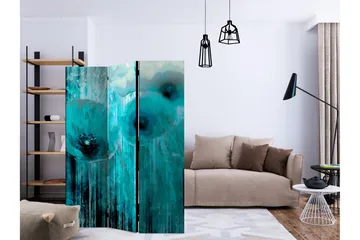 Rumsavdelare Turquoise Madness 135x172 cm - Artgeist sp. z o. o. - Inredning - Rumsavdelare - Vikskärm