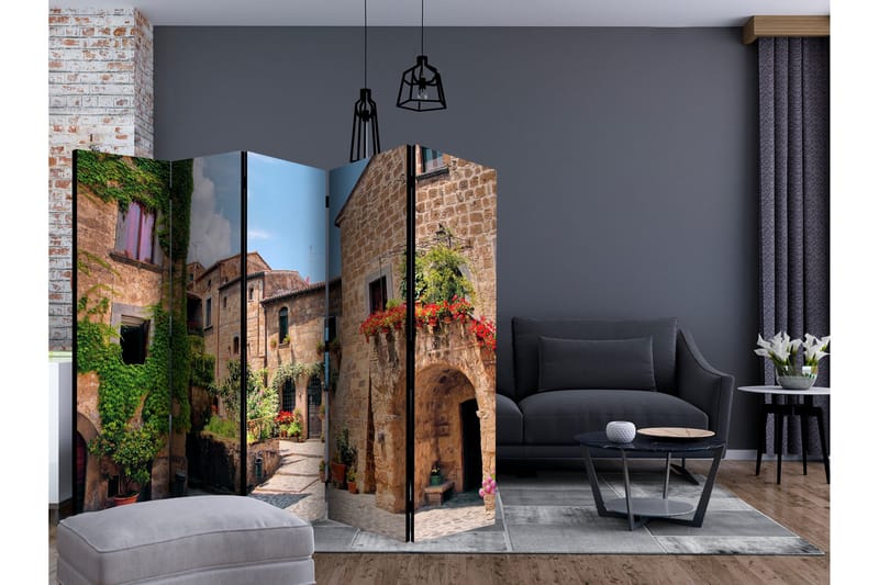 Rumsavdelare - Tuscan alley II 225x172 - Artgeist sp. z o. o. - Inredning - Rumsavdelare - Vikskärm