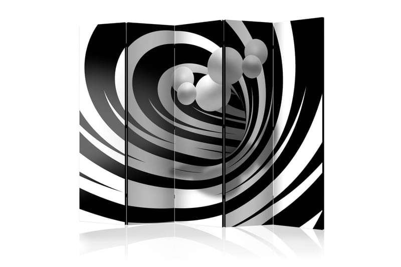 Rumsavdelare - Twisted In Black & White II 225x172 - Artgeist sp. z o. o. - Inredning - Rumsavdelare - Vikskärm