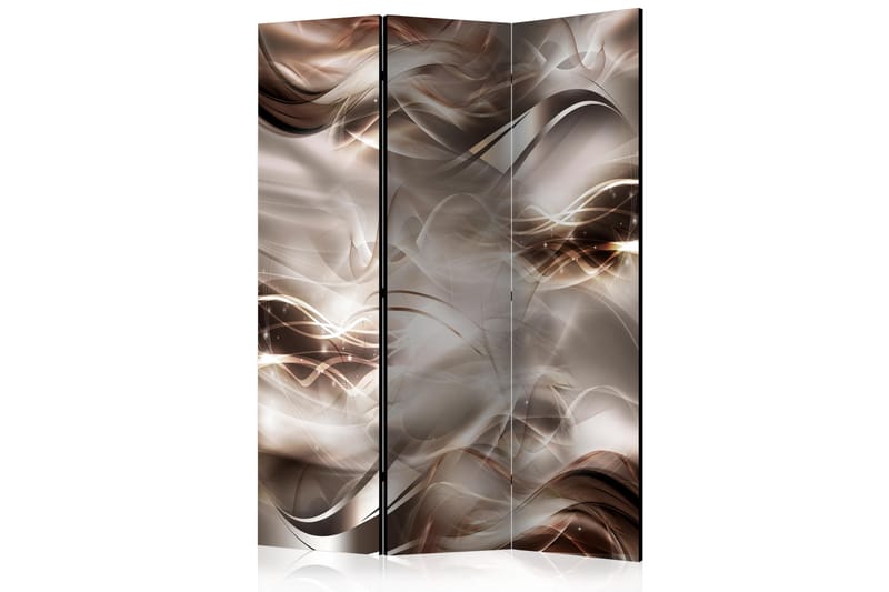 Rumsavdelare - Umber Waves 135x172 - Artgeist sp. z o. o. - Inredning - Rumsavdelare - Vikskärm