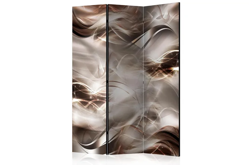 Rumsavdelare - Umber Waves 135x172, Artgeist sp. z o. o.