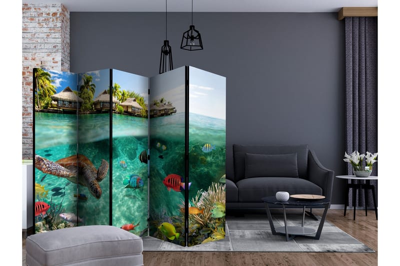 Rumsavdelare Under the Surface of Water II 225x172 cm - Artgeist sp. z o. o. - Inredning - Rumsavdelare - Vikskärm