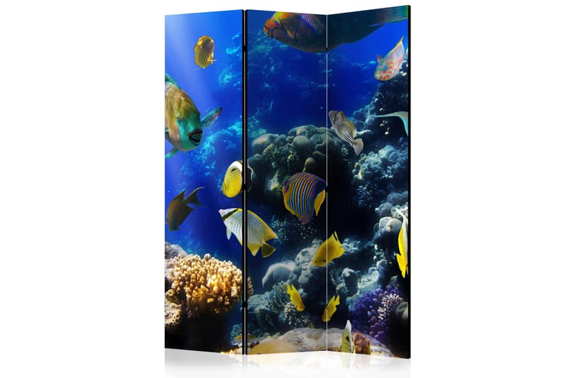 Rumsavdelare Underwater Adventure 135x172 cm - Artgeist sp. z o. o. - Inredning - Rumsavdelare - Vikskärm