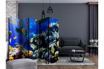 Rumsavdelare Underwater Adventure II 225x172 cm - Artgeist sp. z o. o. - Inredning - Rumsavdelare - Vikskärm