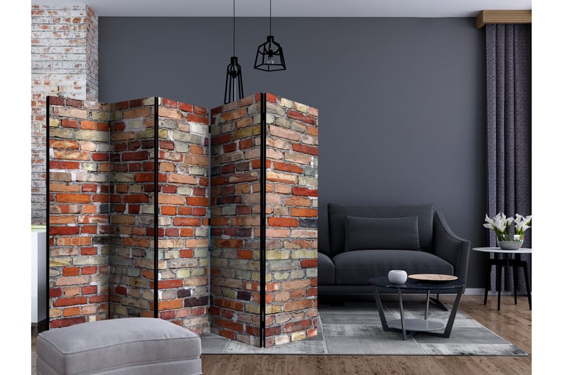 Rumsavdelare - Urban Brick II 225x172 - Artgeist sp. z o. o. - Inredning - Rumsavdelare - Vikskärm