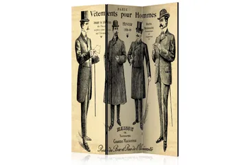 Rumsavdelare Vêtements Pour Homme 135x172 - Artgeist sp. z o. o. - Inredning - Rumsavdelare - Vikskärm