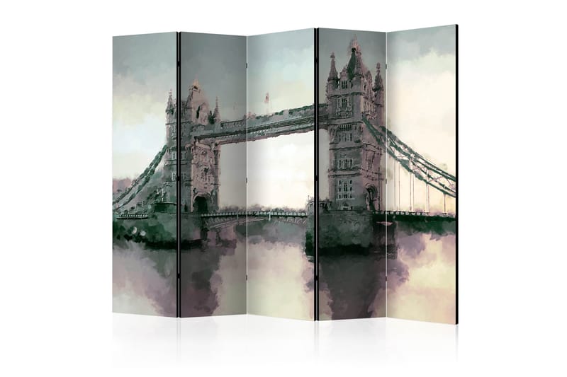 Rumsavdelare - Victorian Tower Bridge II 225x172 - Artgeist sp. z o. o. - Inredning - Rumsavdelare - Vikskärm
