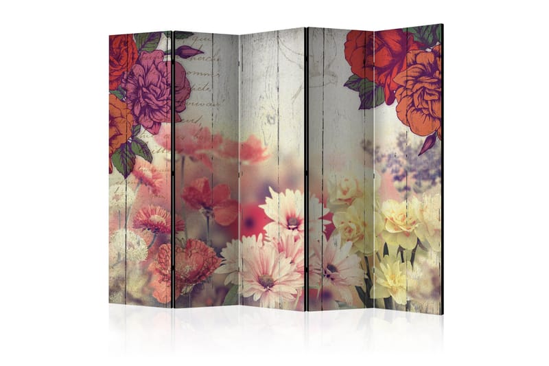 Rumsavdelare - Vintage Flowers II 225x172, Artgeist sp. z o. o.