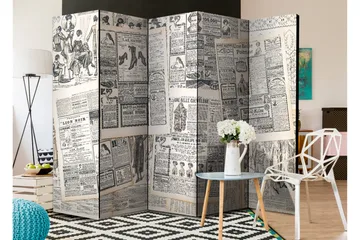 Rumsavdelare Vintage Newspapers 225x172 - Artgeist sp. z o. o. - Inredning - Rumsavdelare - Vikskärm