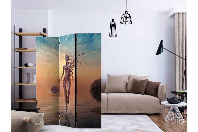 Rumsavdelare Walk on the Water 135x172 cm - Artgeist sp. z o. o. - Inredning - Rumsavdelare - Vikskärm