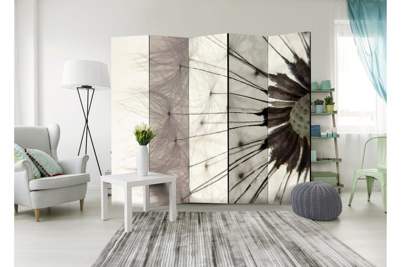 Rumsavdelare White Dandelion 225x172 - Artgeist sp. z o. o. - Inredning - Rumsavdelare - Vikskärm