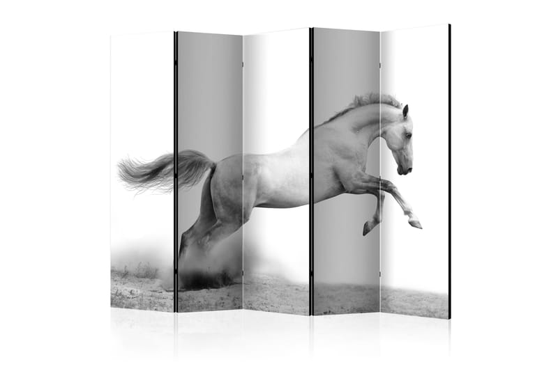 Rumsavdelare - White gallop II 225x172 - Artgeist sp. z o. o. - Inredning - Rumsavdelare - Vikskärm