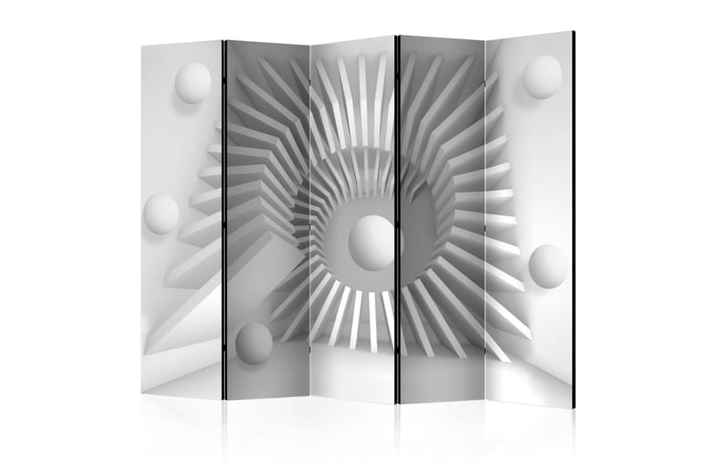Rumsavdelare - White jigsaw II 225x172 - Artgeist sp. z o. o. - Inredning - Rumsavdelare - Vikskärm