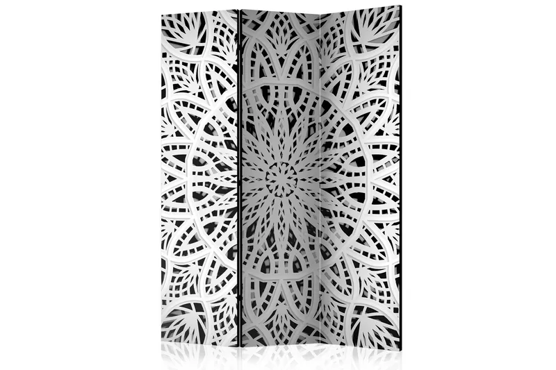 Rumsavdelare White Mandala 135x172, Artgeist sp. z o. o.