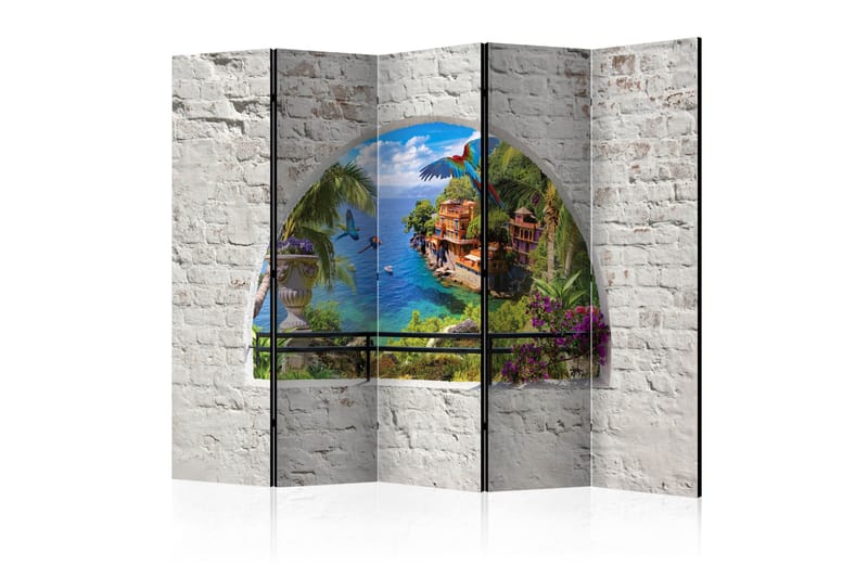 Rumsavdelare - Window in Paradise II 225x172 - Artgeist sp. z o. o. - Inredning - Rumsavdelare - Vikskärm